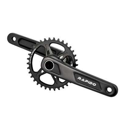 China Mountain Bikes Wholesale Bicycle Motorbike Accessory Aluminum Alloy Crankset for sale