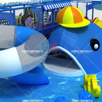 China OEM Indoor Soft Factory Equipment Kids Playground Maze Playland Custom Sea Theme Children's Sea Theme Playground for sale