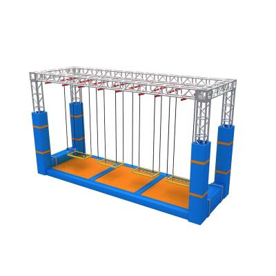 China American Ninja Warrior High Strength Sea Course Swings Obstacles Equipment for sale