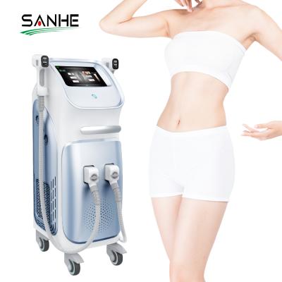 China Peel Tighten High Power 2000W/1200W Handles 808Nm Double Diode Laser Permanent Hair Removal Machine For Spa And Salon Use for sale