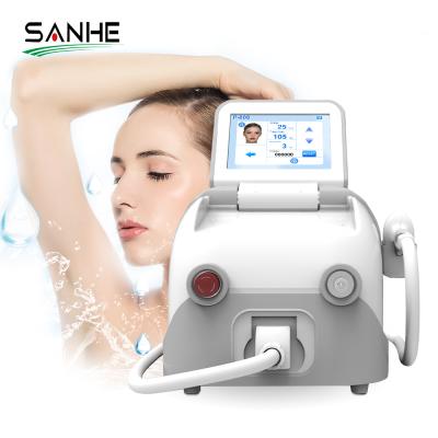 China Portable SANHE Effective 808nm diode laser hair removal fast diode laser 808nm beauty machine on sale for sale