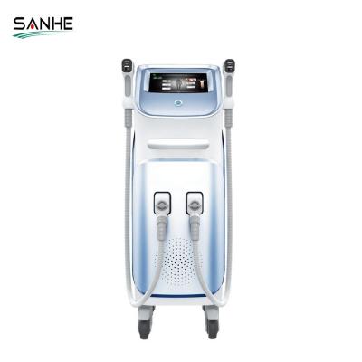 China Skin Tightening Factory Price CE Approved 808Nm Diode Laser Permanent Hair Removal Machine With Two Handles for sale