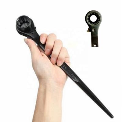 China Bar Industrial Scaffold Ratchet Wrench Podger Tool Socket Wrench Ratcheting Tool for sale