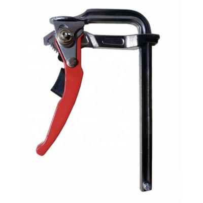 China Industrial Tool Heavy Duty Forged Rail Bar Clamp Ratchet F Sliding Clamp for sale