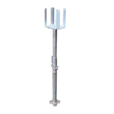 China Heavy Duty Steel Cross Fork Head For Slab Formwork Beam Support for sale