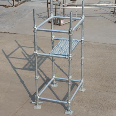 China Scaflok Heavy Duty Systems HDG Q345B Heavy Duty Cup Lock System Scaffolding for sale