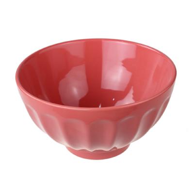 China Viable Wholesale Ceramic Custom Colorful Salad Bowls Restaurant Tableware Manufacturing Supplier Support OEM for sale