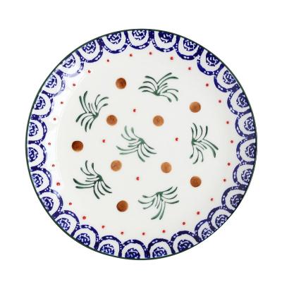 China Sustainable Wholesale Ceramic Dish Dish Kitchen Dish Restaurant Serving Dish Plates Dinnerware Sets Manufacturing Supplier for sale