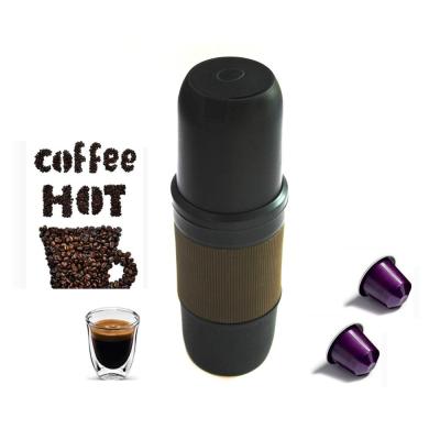 China NEW Sustainable Portable Travel Mini Espresso AAA Battery Coffee Maker for sale