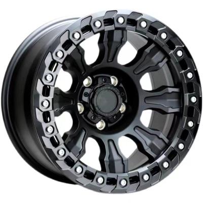 China ALLOY 4x4 offroad wheel 17inch 5x127 6x139.7 for Jeep wrangler car rims for sale