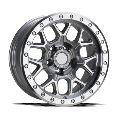 China ALLOY 16 17 18inch offroad car rims with 6*139.7 5*127 for Jeep passenger car wheels for sale