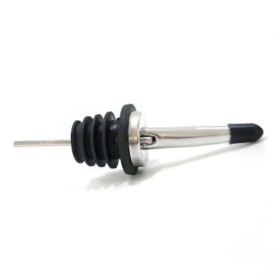 China Cheap viable food grade stainless steel red wine cap with pourer free sample metal wine pourer stopper for sale