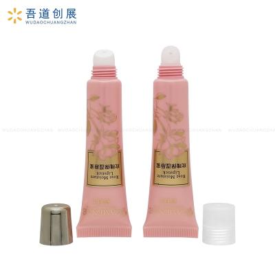 China Lip Balm Customized Empty Plastic Tube Squeeze Tube Soft Lip Balm Tube With Screw Cover for sale