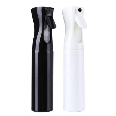 China Hot Selling Customized Personal Care Refillable Fine Mist Spray Continuous Bottle Black White Customized for sale