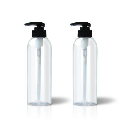 China Hot Sale Shampoo Bottle Pet 400ml Screw Bottle Cosmetic Recyclable OEM Skin Care Plastic Containers Pumps Skin Care Packaging Containers for sale