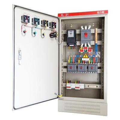 China Indoor Customized Low Voltage Complete Set XL-21 of Power Lighting Distribution Control Cabinet Three Phase Distribution Boards for sale