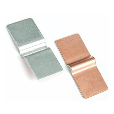 China NEV Base Aluminum Copper / Lithium Battery Customized Clad Laminate For Lithium Battery Copper To Aluminum Adapter Bar for sale