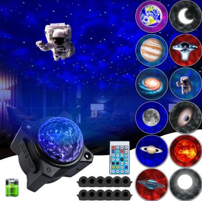 China Samsung Modern Galaxy Projector Light Galaxy Android Beam Purple Ceiling Projector With Music Bluetooth Speaker for sale