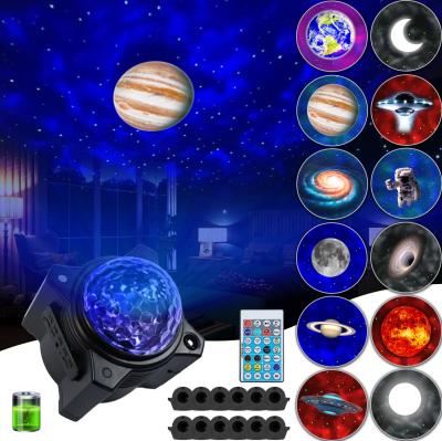 China Modern Led Nebula Cloud Music Speaker Galaxy Wifi Starry Light Starry Projector Night With Remote Control for sale