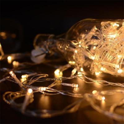 China 100m Beautiful Outdoor Led String Fairy Lights Copper Wire Construction Festoon Decoration Windows Curtain Smart Christmas Wholesale for sale