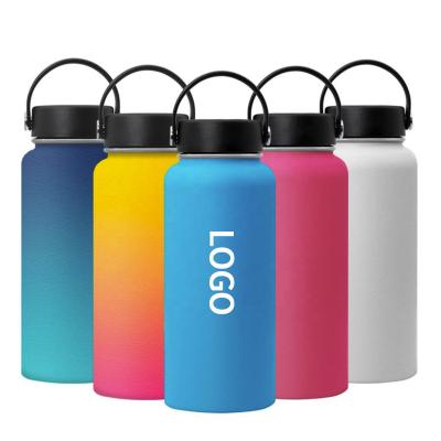 China Tethys Best Sellers Stainless Steel Stocked Thermos Bottles Drink Flask Water Bottle Double Wall Insulated Stainless Steel Water Bottle for sale