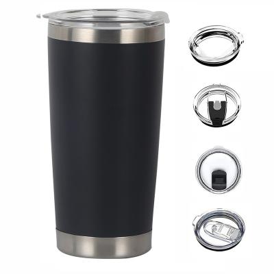 China Best Viable Custom Logo Tumbler Cups In Bulk 20oz Vacuum Insulated Double Wall Coffee Tumbler 20oz Stainless Steel Travel Mug for sale