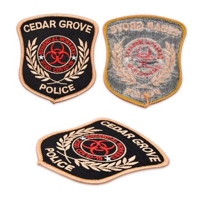 China Other factory direct sale hand towel badge embroidery patch custom for sale