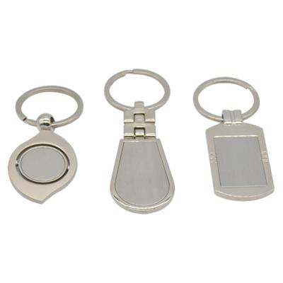 China China Customized Promotional Logo Gifts Key Indicator Laser Engraving Blank Keychain Couples Key Chain for sale