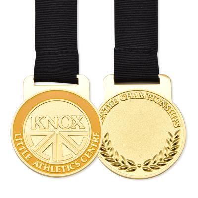 China China Gold Plated Cheap Metal Sport Souvenir Sports Medal Manufacturer Commemorative Medal for sale