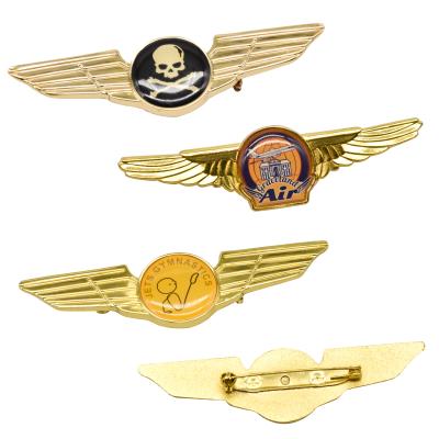 China Printed Europe Paste Coating Die Car Emblem Hit Logo Making Machine Badge Metal Lapel Gold Pin For Car for sale