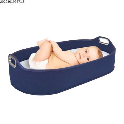 China Viable Felt Diaper Baby Changing Basket For Nursery Changing Table Top for sale