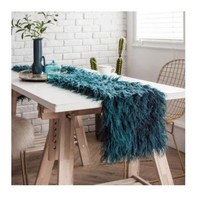 China European Wholesale Customized Elegant High Quality Thicken Fabric Table Runner For Wedding And Home Decoration for sale