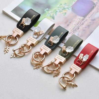 China F021 Luxury French style key chain, key chain, metal chain, lady's birthday gift, hardware, leather, wholesale, car key chain for sale