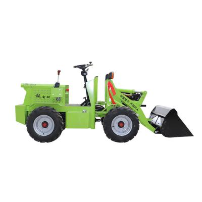 China Other Factory Promotional Green Stone KEYU Mini Low Price 4 Wheel Electric Loader for sale