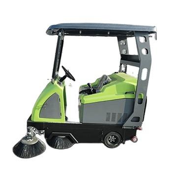 China Clean hotels and environmental friendly mini commercial pure electric road sweeper for sale