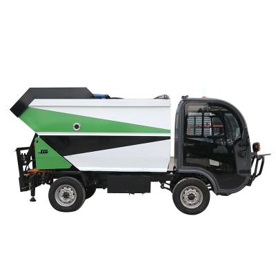 China Newest Building Material Stores Latest Hot Selling Small Light Weight Electric Garbage Truck Ky/Hw03-1 for sale