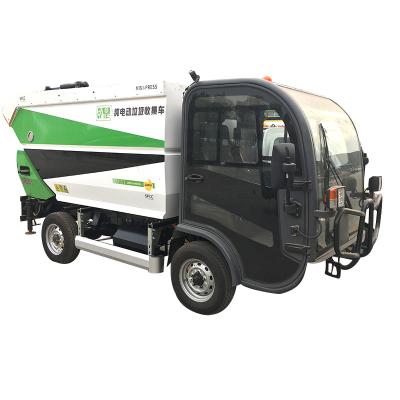 China Wholesale affordable mini building material stores environmental protection four wheel electric garbage truck for sale