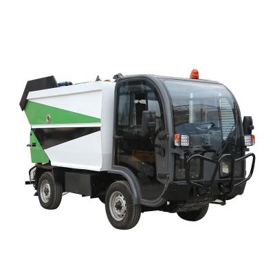 China Customized environment-friendly high quality construction material store collection vehicle large electric garbage truck for sale