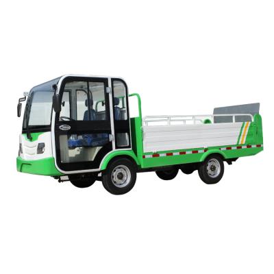 China Building Material Shops Hot Sale Custom Dedicated Four Wheel Electric Garbage Collection Truck for sale