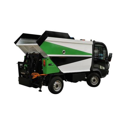 China Customized high quality build material stores wholesale collection electric compactor loaders rear garbage truck for sale