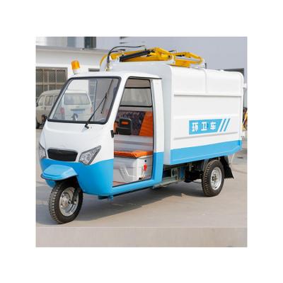 China Building Material Stores Factory Direct Sales High Quality Outdoor Box Carrier Electric Garbage Truck for sale