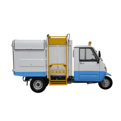 China Building Material Shops Power Large Light Chinese Tricycle Manufacturer Electric Garbage Truck for sale