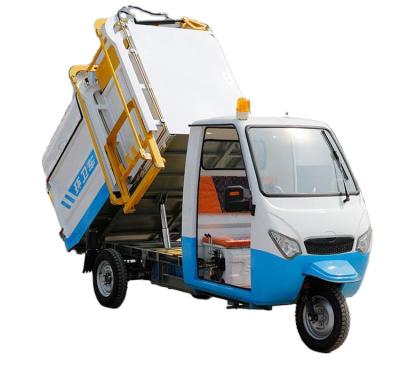 China Building material stores factory direct sales community sanitation vehicle tricycle electric lightweight garbage truck for sale