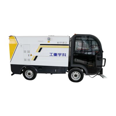 China Hotels High Quality Large Capacity Street High Pressure Electric Wash Truck for sale