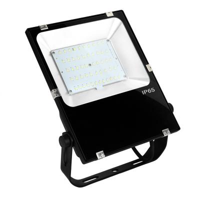 China LUXINT LANDSCAPE Unique Design Super Slim Waterproof 50000 50w Hours Led Flood Light zu verkaufen