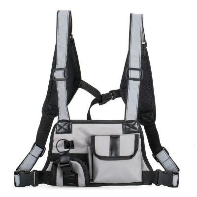 China Outdoor Activities Factory Price Chest Rig Bag Hip Hop Streetwear Waist Bag Adjustable Waist Packs for sale