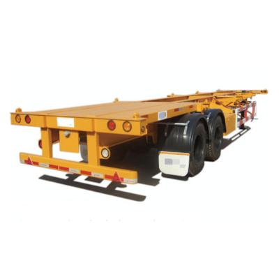 China Truck trailer gooseneck chassis many chassis truck trailer star trailer hot sale high quality high quality intermodal transport customized for sale