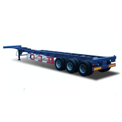 China Well Made Container Manufacturer/Transportation Aluminum Chassis Container Truck Trailer Star Container Trailer Star Alloy Steel Truck Trailer Sale for sale