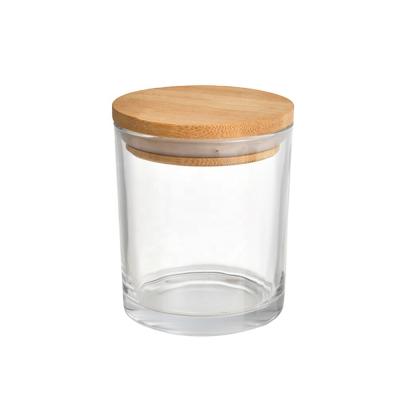 China Eco - Friendly Recyclable High Quality Luxury Glass Candle Jars For Candle Making Candle Container for sale