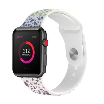 China Fashion adjustable strap for apple watch silicone strap for iwatch 3/4/5/6 for sale